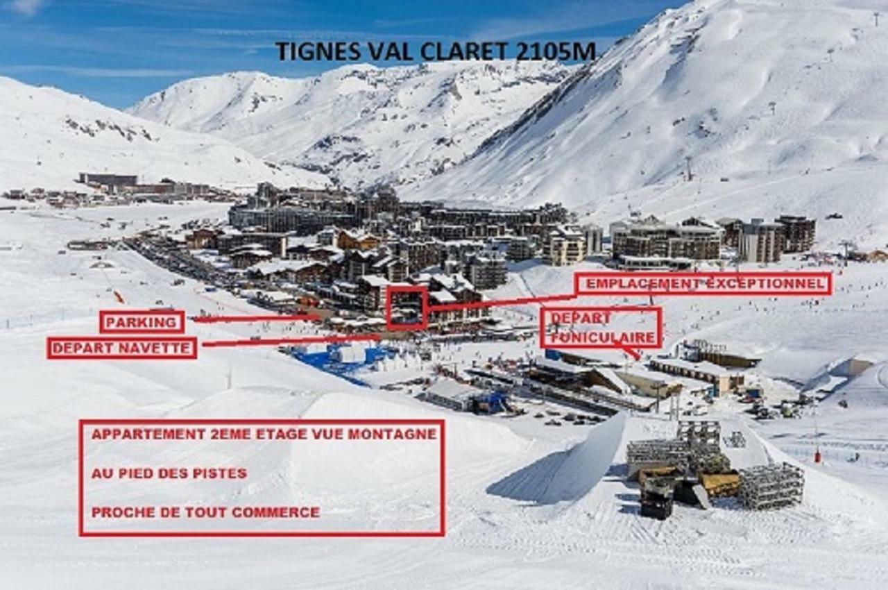 Studio Au Pied Des Pistes Et Funiculaire Tignes Exterior photo